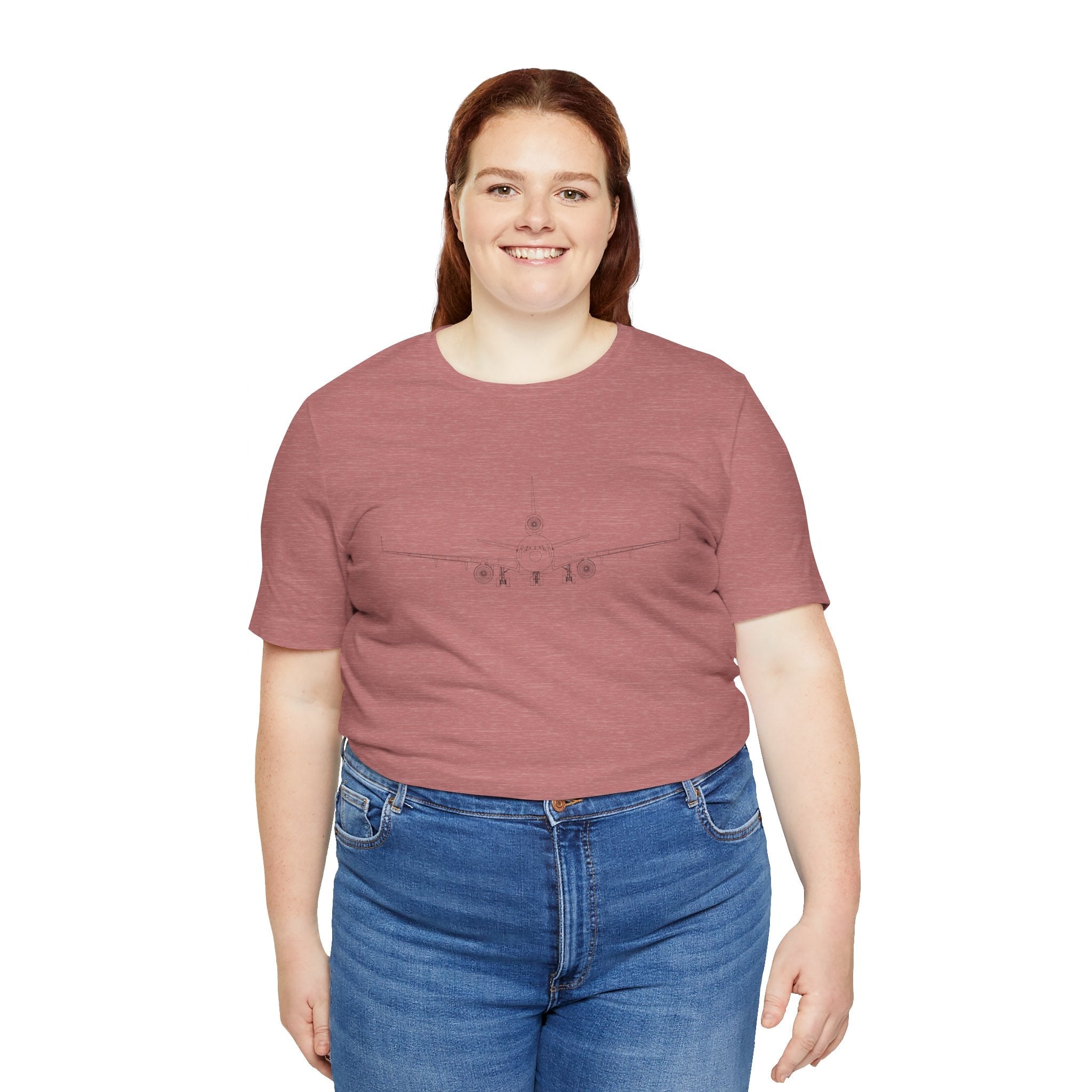 McDonnell Douglas MD-11 Unisex Soft Feel Jersey Short Sleeve Tee - Light Colors - Poly/Cotton - T-Shirt - WCUniforms