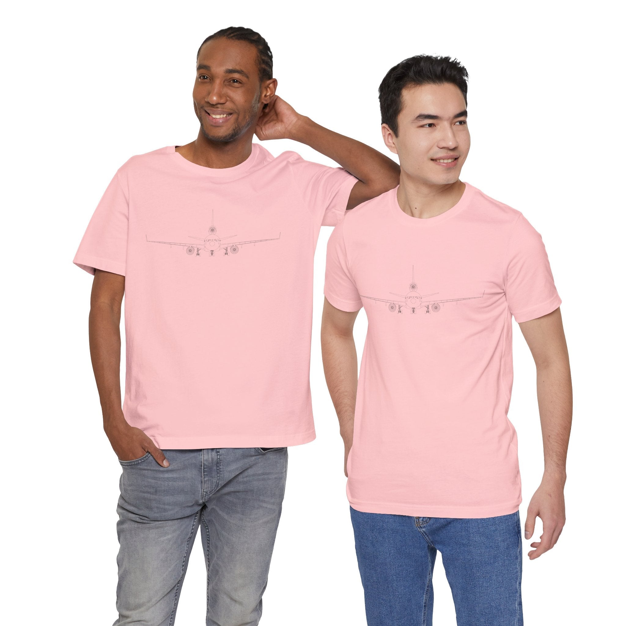 McDonnell Douglas MD-11 Unisex Soft Feel Jersey Short Sleeve Tee - Light Colors - Poly/Cotton - T-Shirt - WCUniforms