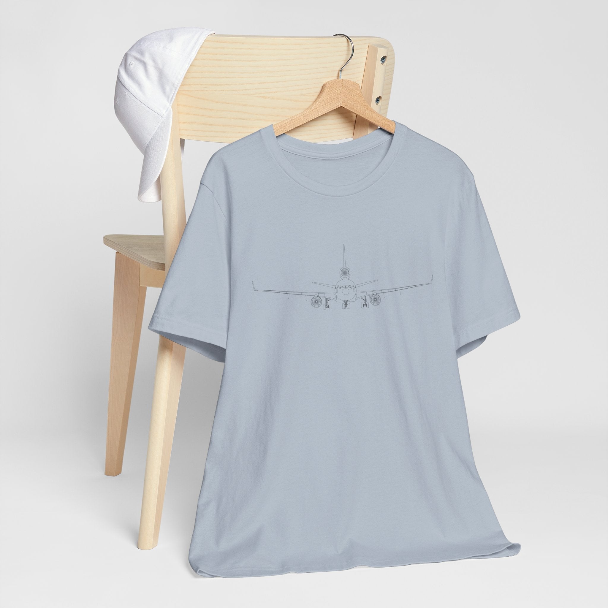 McDonnell Douglas MD-11 Unisex Soft Feel Jersey Short Sleeve Tee - Light Colors - Poly/Cotton - T-Shirt - WCUniforms