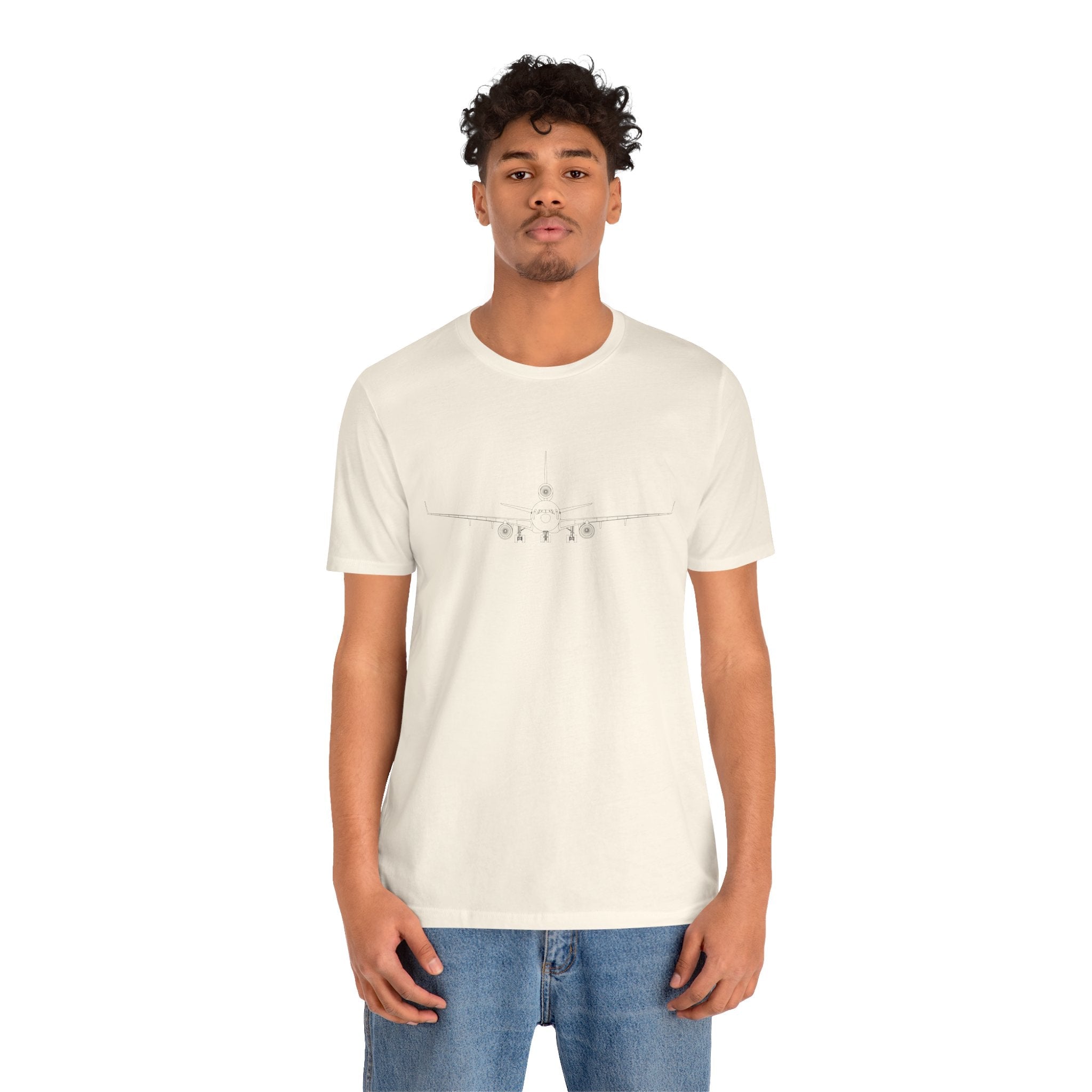 McDonnell Douglas MD-11 Unisex Soft Feel Jersey Short Sleeve Tee - Light Colors - Poly/Cotton - T-Shirt - WCUniforms