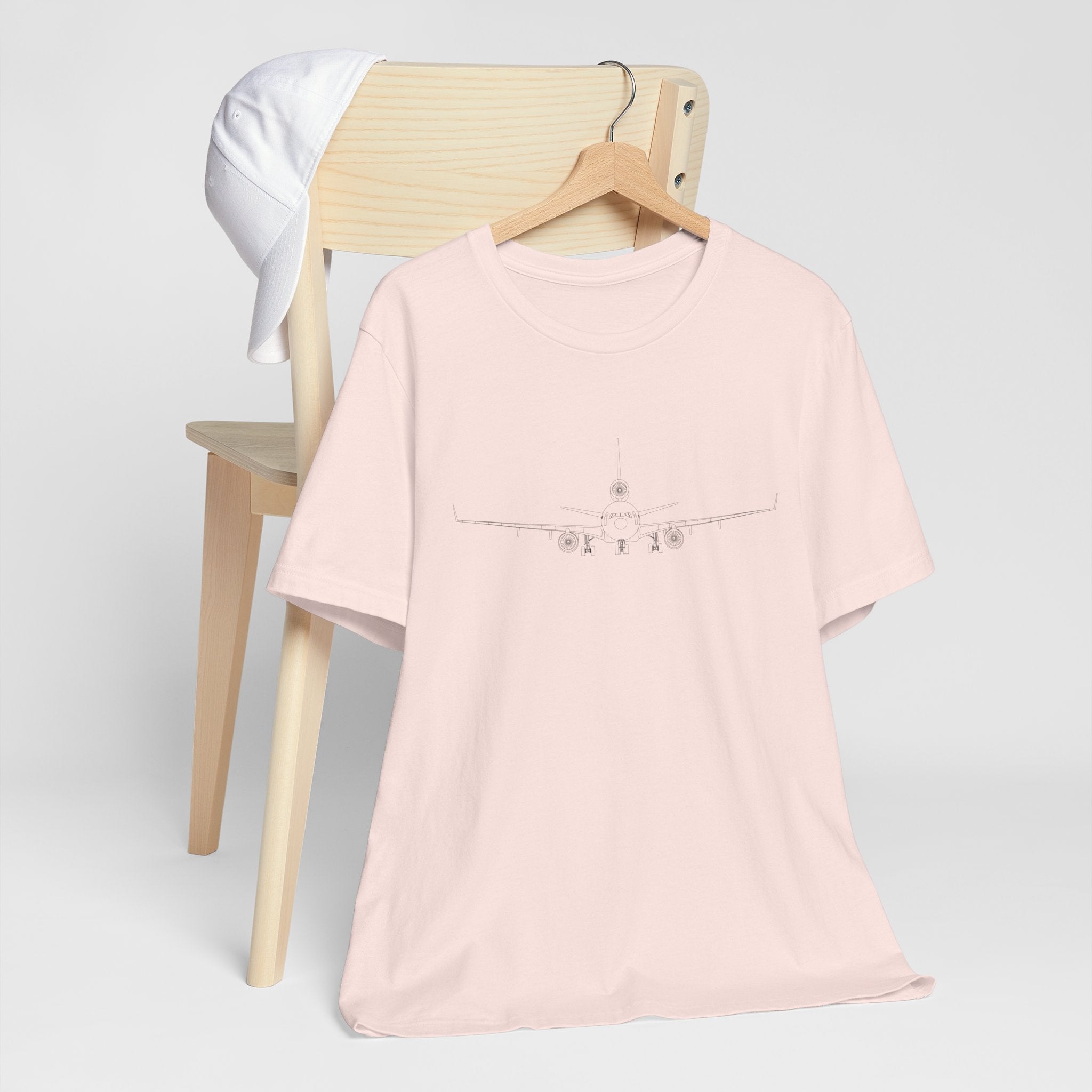 McDonnell Douglas MD-11 Unisex Soft Feel Jersey Short Sleeve Tee - Light Colors - Poly/Cotton - T-Shirt - WCUniforms