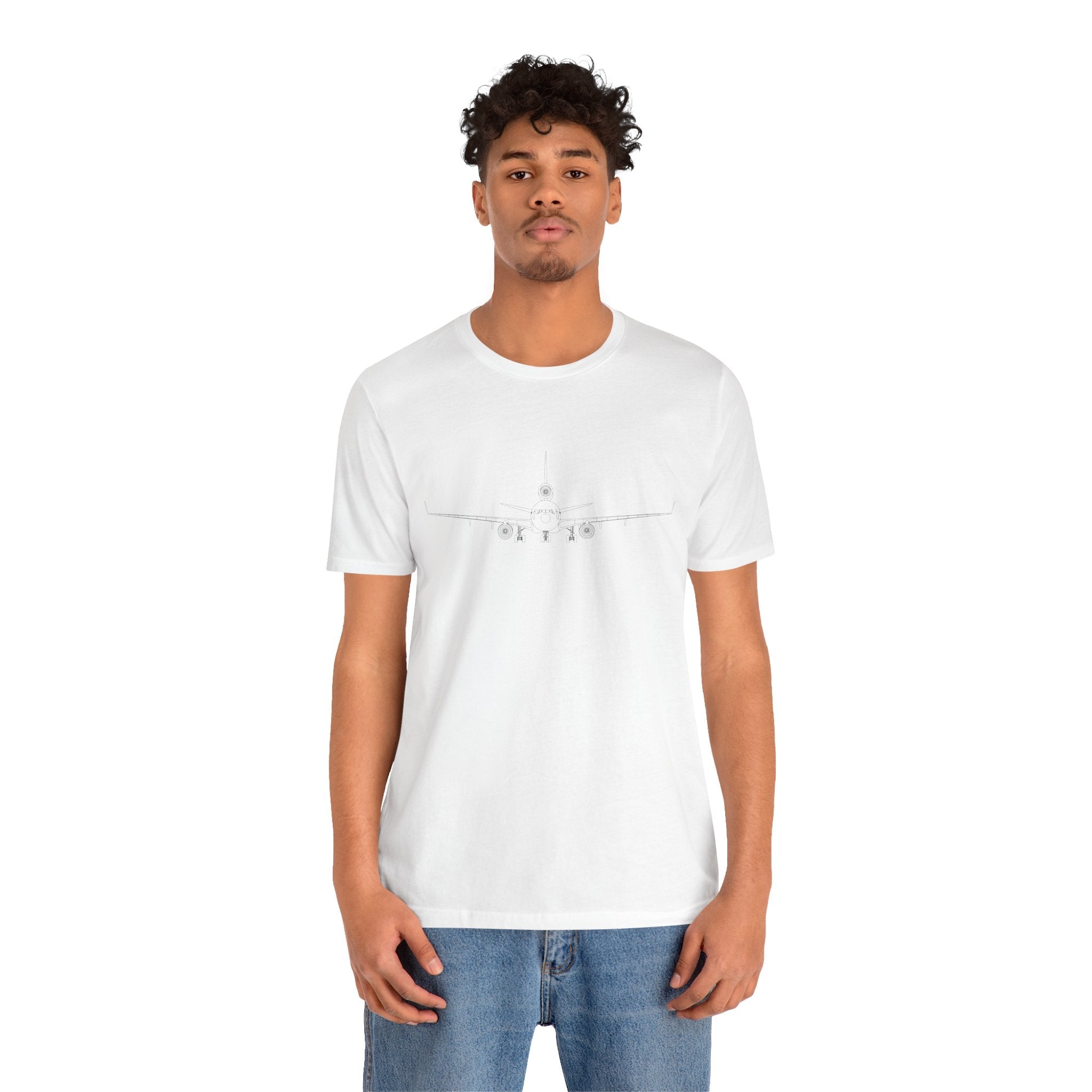 McDonnell Douglas MD-11 Unisex Soft Feel Jersey Short Sleeve Tee - Light Colors - Poly/Cotton - T-Shirt - WCUniforms