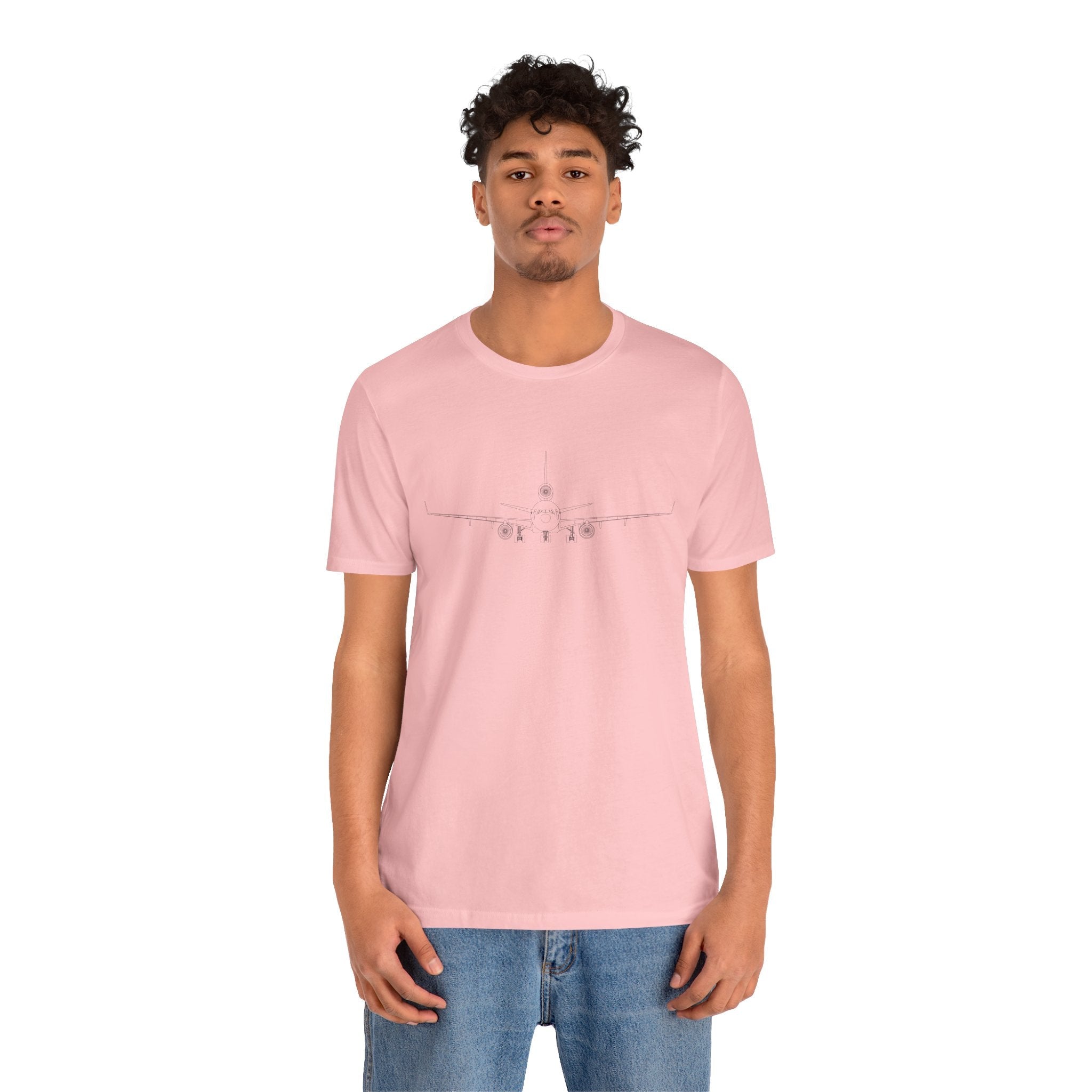 McDonnell Douglas MD-11 Unisex Soft Feel Jersey Short Sleeve Tee - Light Colors - Poly/Cotton - T-Shirt - WCUniforms
