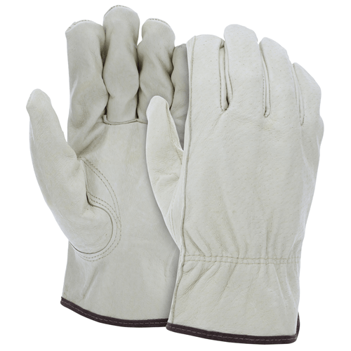 MCR Safety Ind Grade Pig Grain Drivers gloves with keystone thumb for excellent durability and breathability.
