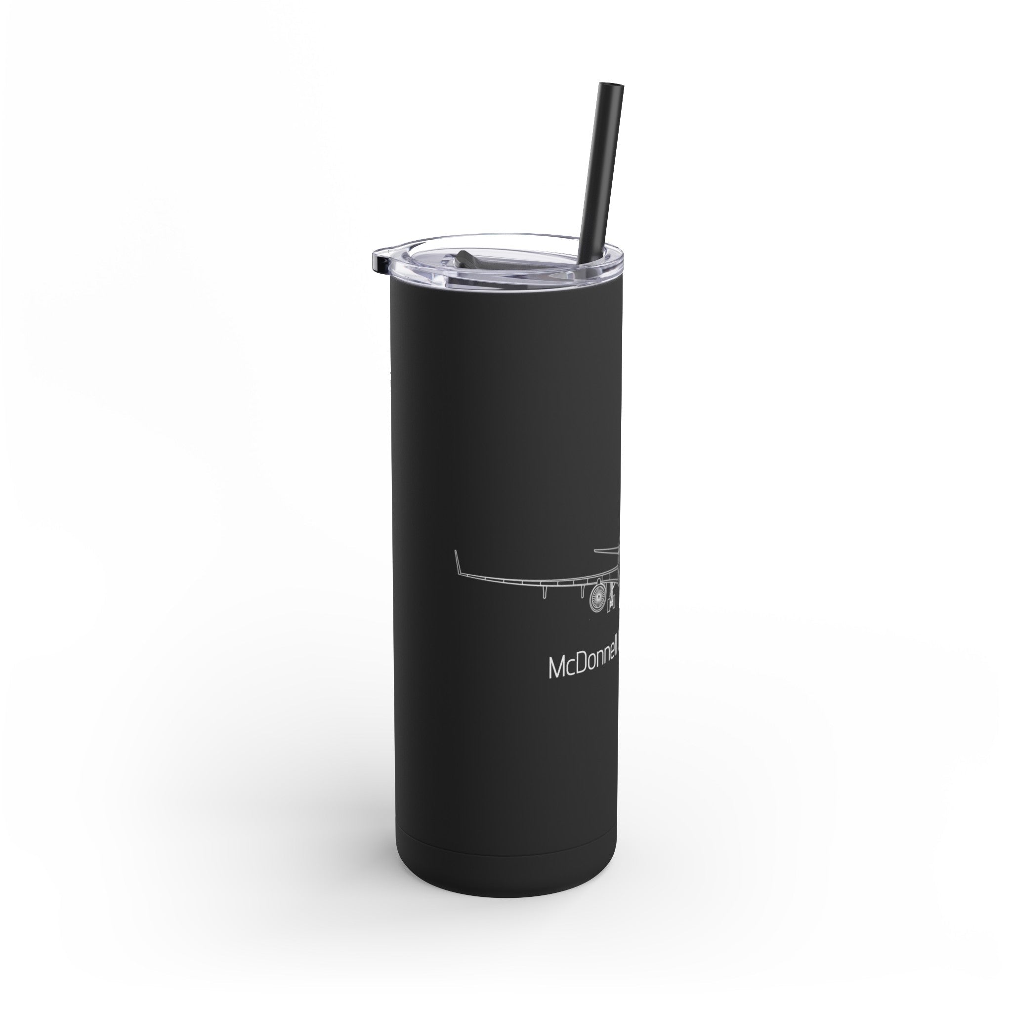 MD-11 Airplane Skinny Matte Tumbler, 20oz - Mug - WCUniforms