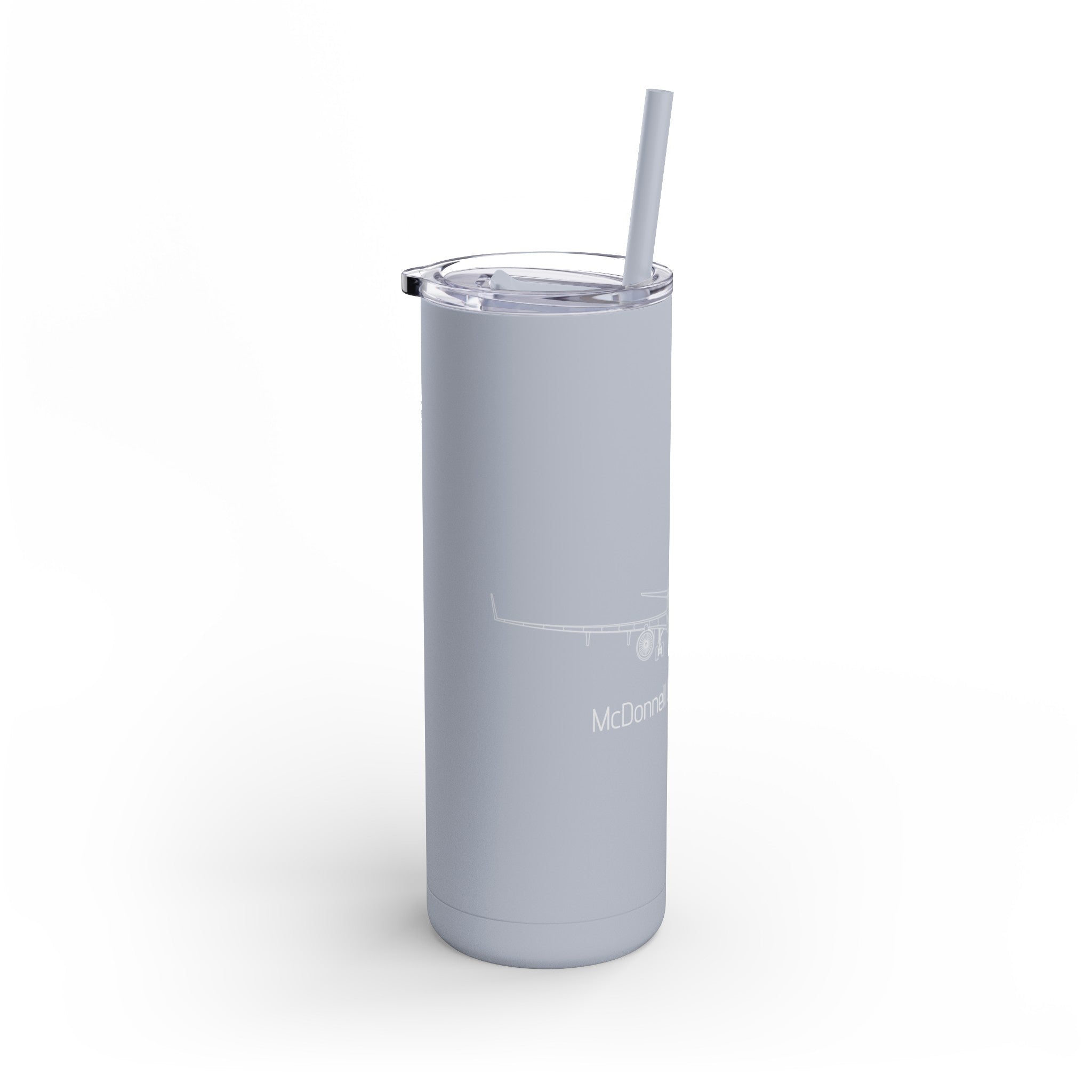 MD-11 Airplane Skinny Matte Tumbler, 20oz - Mug - WCUniforms