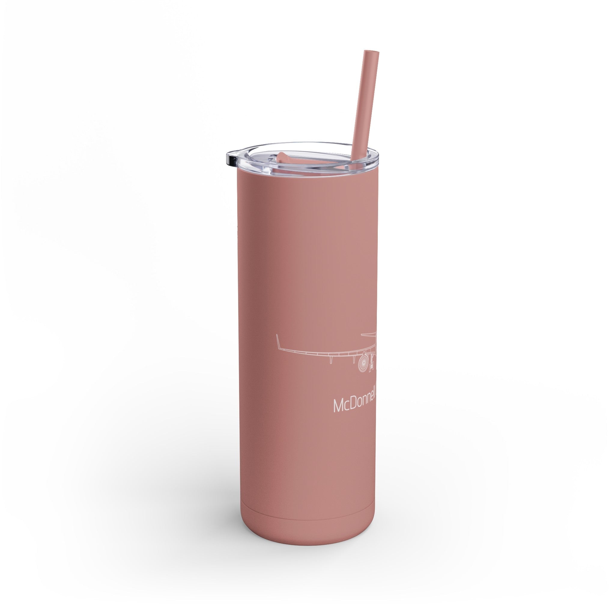 MD-11 Airplane Skinny Matte Tumbler, 20oz - Mug - WCUniforms