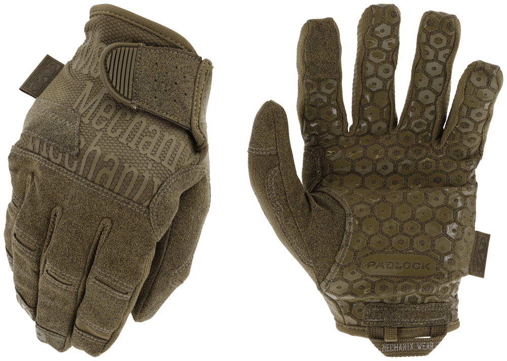 Mechanix Wear TAA Dex Grip gloves featuring Padlock non-slip palm for superior grip and high-dexterity ergonomic design.