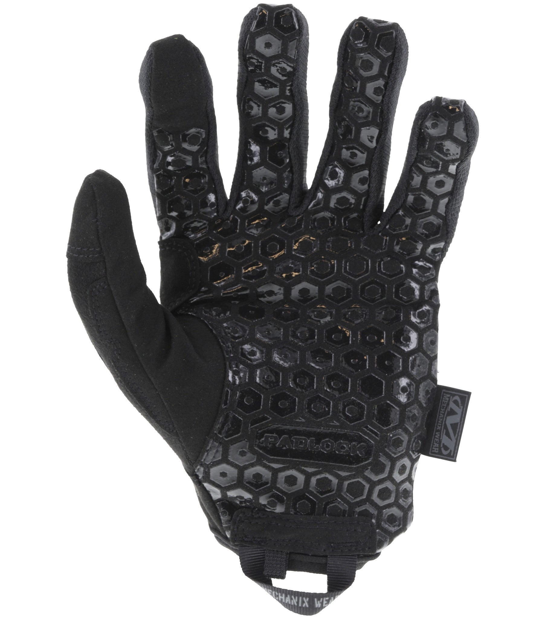 Mechanix Wear TAA Precision Pro HDG-F55 glove palm with Padlock silicone grip pattern