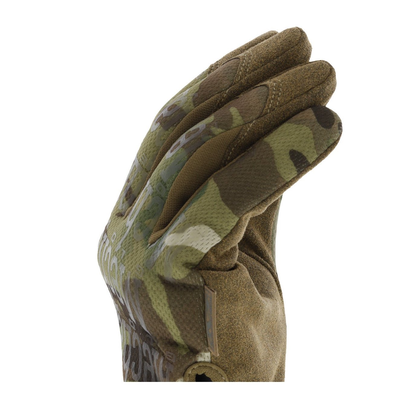 Mechanix Wear The Original MultiCam glove showing reinforced thumb and index finger