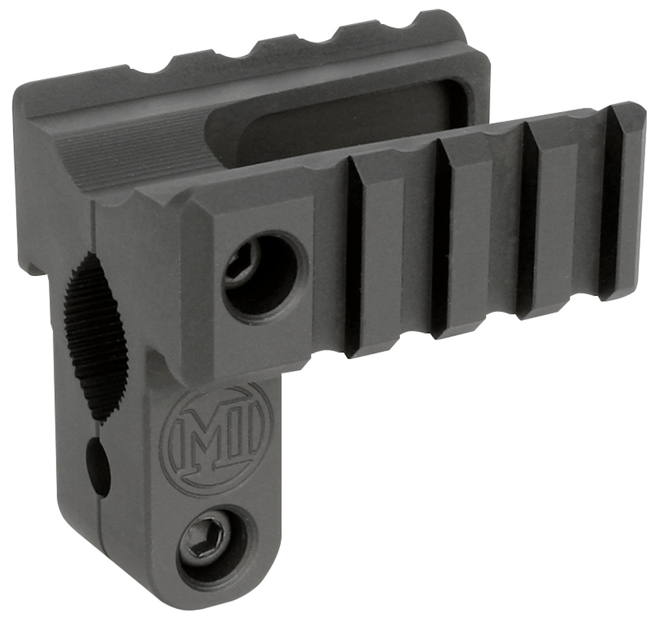 Midwest Industries AK Light & Laser Mount with 1913 rail, lightweight 6061 aluminum, easy installation for firearms.