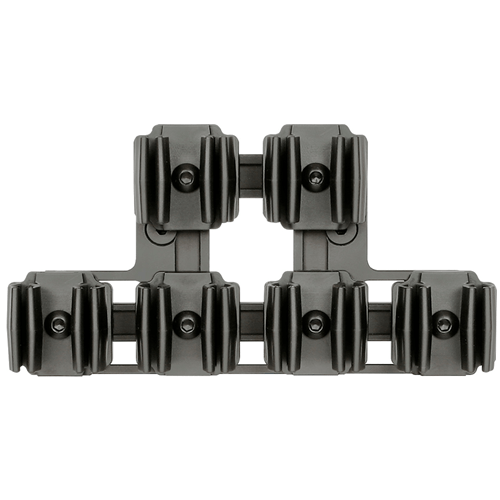 Midwest Industries Holder Plate With 6 Shell Holders MI-LS-SHP-BUNDLE for MI Lever Stock, lightweight anodized aluminum ammo holder, includes 6 shell holders

