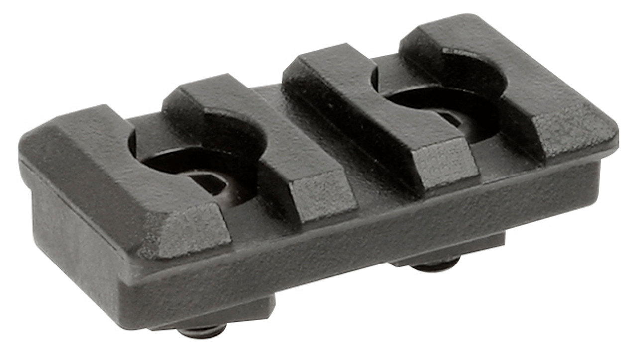 Midwest Industries Polymer M-LOK Rail Section, 7 Slot with high strength construction for durable firearm accessories.
