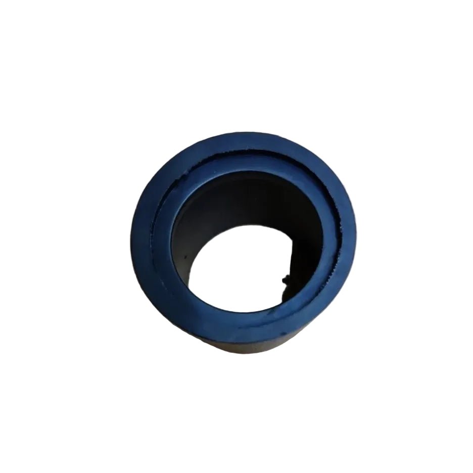 Blue rubber Monadnock Tapered Rubber Grommet Nightstick/Straight Baton Holder | 1000183 on a white surface