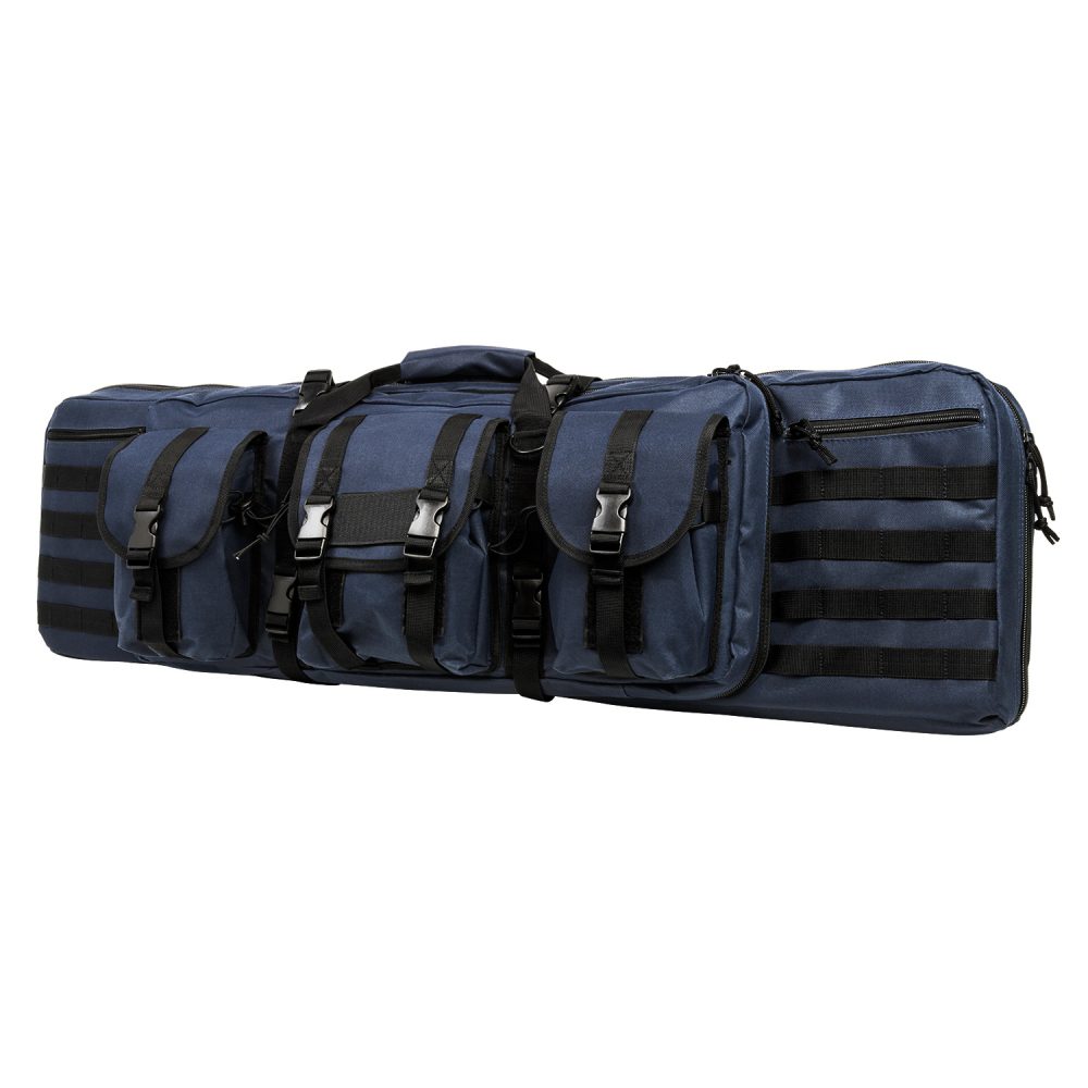NcSTAR Double Carbine Case – Black/Blue, 42 -