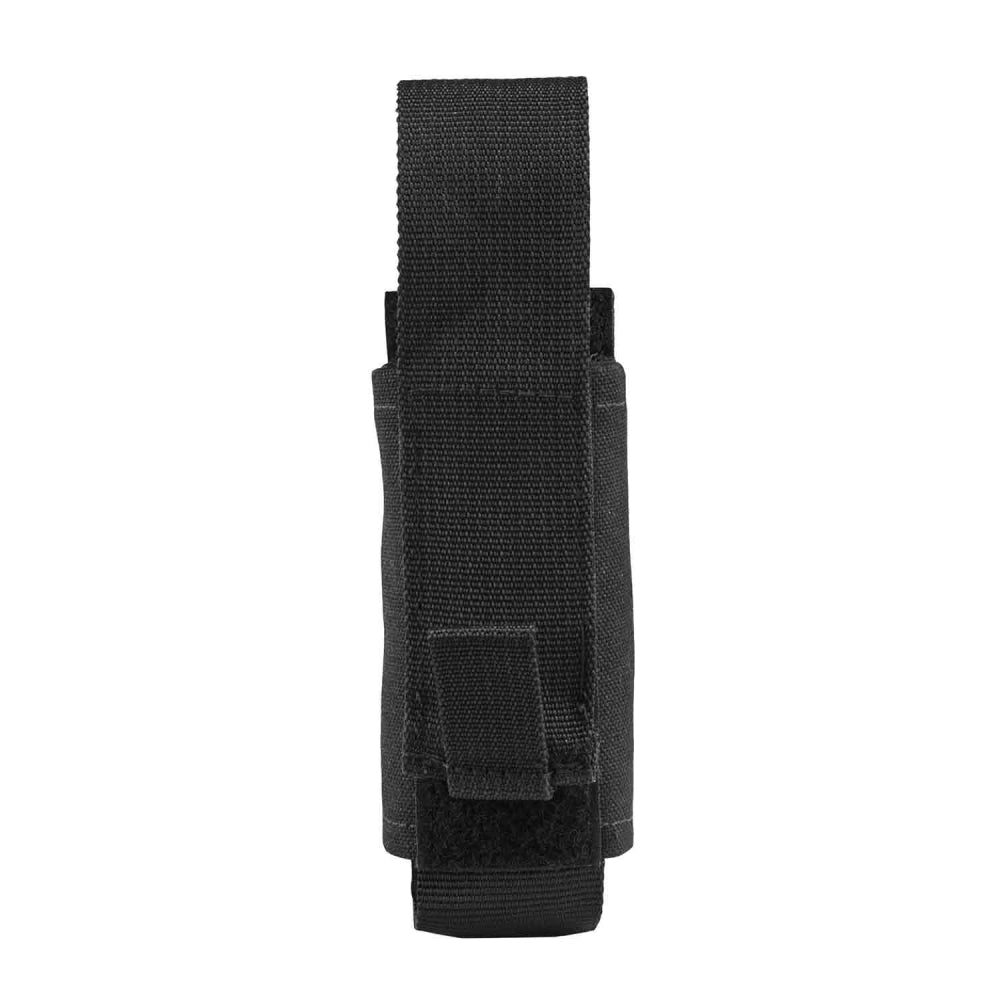 NcSTAR OC Spray Pouch side view showcasing adjustable MOLLE strap and durable design for OC pepper sprays.