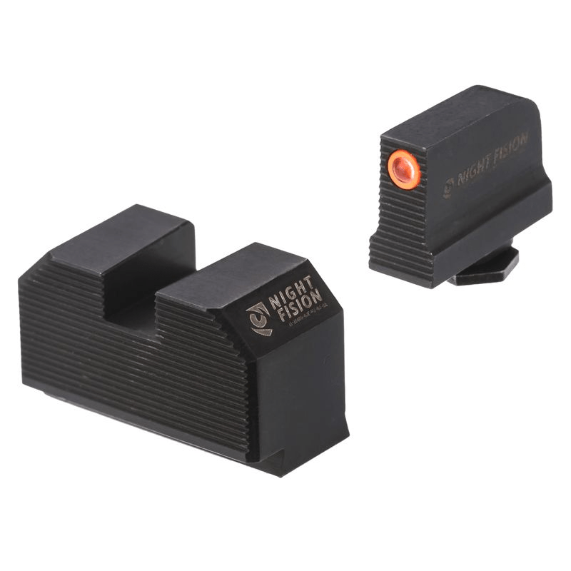 Night Fision Optics Ready Stealth Lower 1/3rd Night Sight Set for Glock 17/19/34 w/ RMR/507C/SRO/ACRO GLK - 001 - 330 - 353 - OGZG - WCUniforms