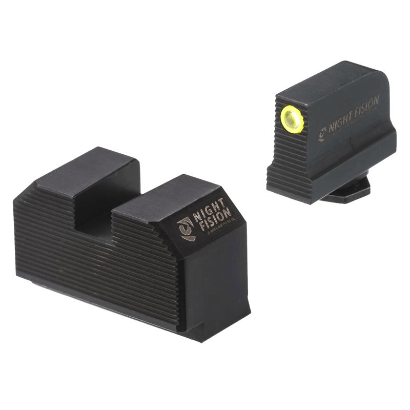 Night Fision Optics Ready Stealth Lower 1/3rd Night Sight Set for Glock 17/19/34 w/ RMR/507C/SRO/ACRO GLK - 001 - 330 - 353 - OGZG - WCUniforms