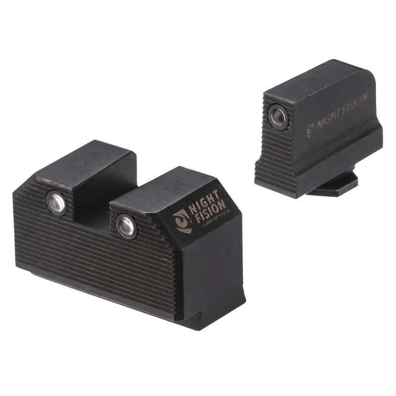 Night Fision Optics Ready Stealth Lower 1/3rd Night Sight Set for Glock 17/19/34 w/ RMR/507C/SRO/ACRO GLK - 001 - 330 - 353 - OGZG - WCUniforms