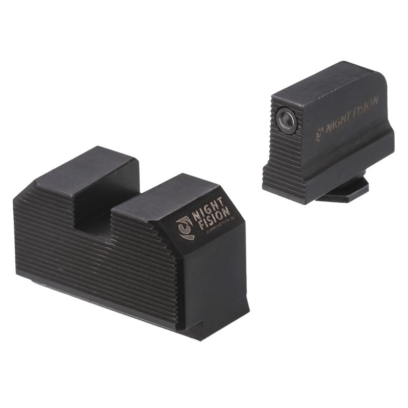 Night Fision Optics Ready Stealth Lower 1/3rd Night Sight Set for Glock 17/19/34 w/ RMR/507C/SRO/ACRO GLK - 001 - 330 - 353 - OGZG - WCUniforms