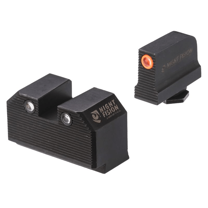 Night Fision Optics Ready Stealth Night Sight Set for Walther PDP/PPQ featuring Tritium illumination and durable design.