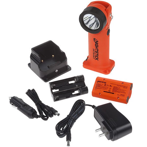 Nightstick Firefighter's INTRANT Dual-Light Angle Light Orange or Yellow - WCUniforms