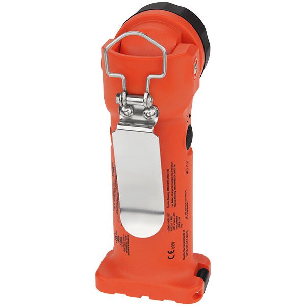 Nightstick Firefighter's INTRANT Dual-Light Angle Light Orange or Yellow - WCUniforms