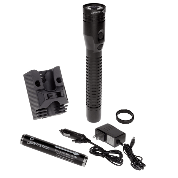 Nightstick Metal Duty/Personal-Size Dual-Light Rechargeable Flashlight NSR-9944XL - WCUniforms