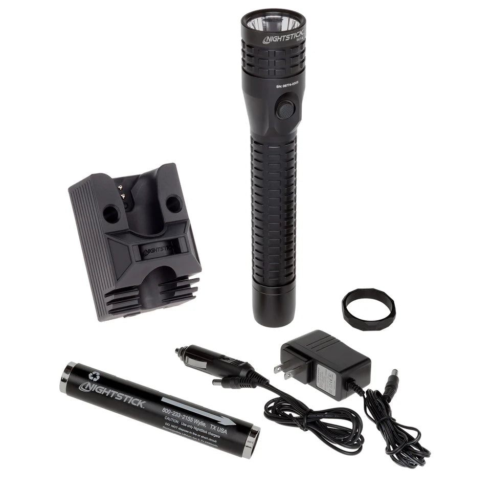 Nightstick Metal Multi-Function Duty/Personal-Size Flashlight-Rechargeable NSR-9614XL - WCUniforms