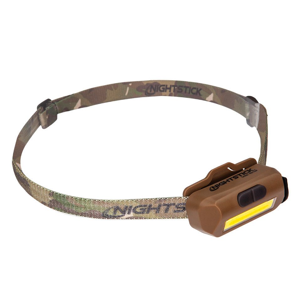 Nightstick Multi - Flood USB Headlamp with Brim Clip & Strap - LiPo Battery | USB - 4510 - WCUniforms