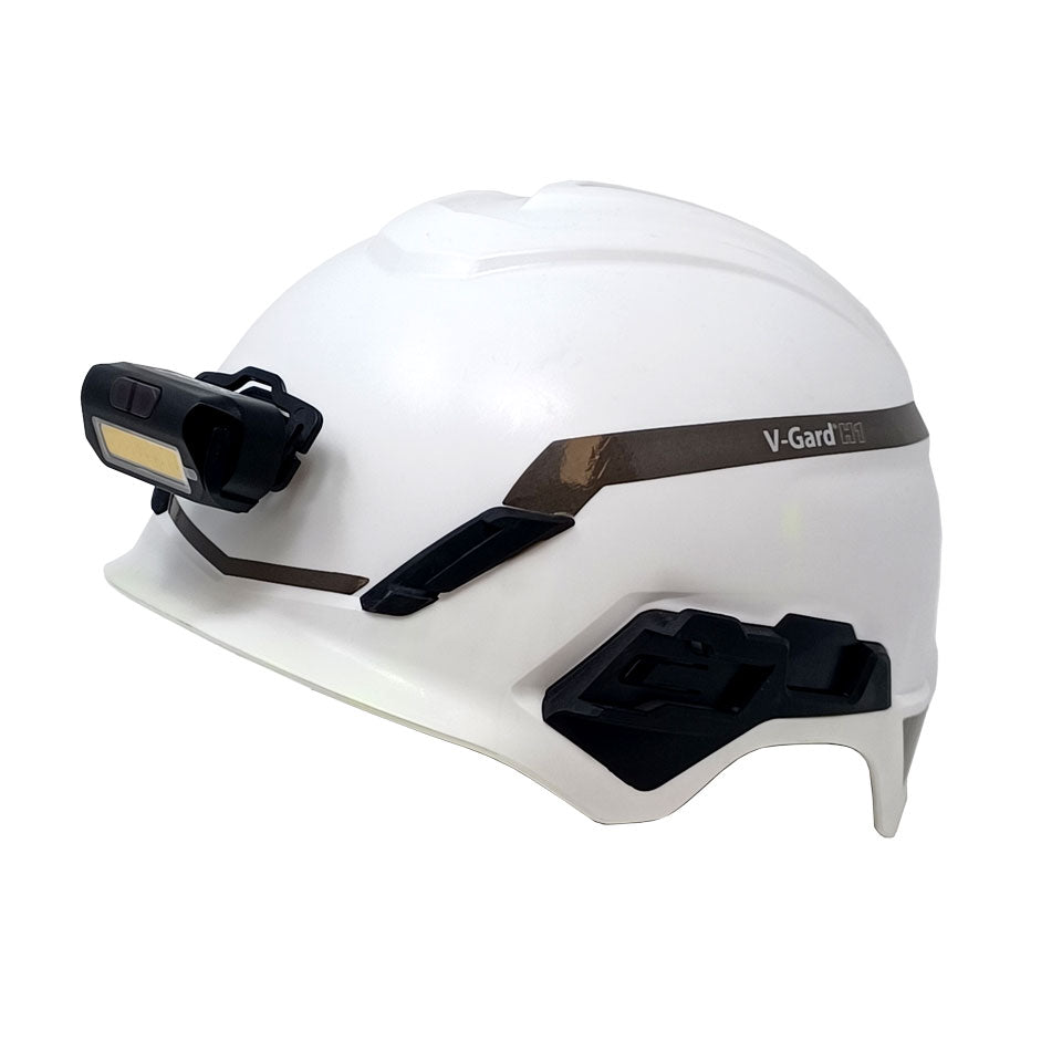 Nightstick Multi - Flood USB Headlamp with Brim Clip & Strap - LiPo Battery | USB - 4510 - WCUniforms