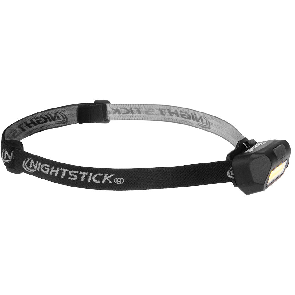 Nightstick Multi - Flood USB Headlamp with Brim Clip & Strap - LiPo Battery | USB - 4510 - WCUniforms