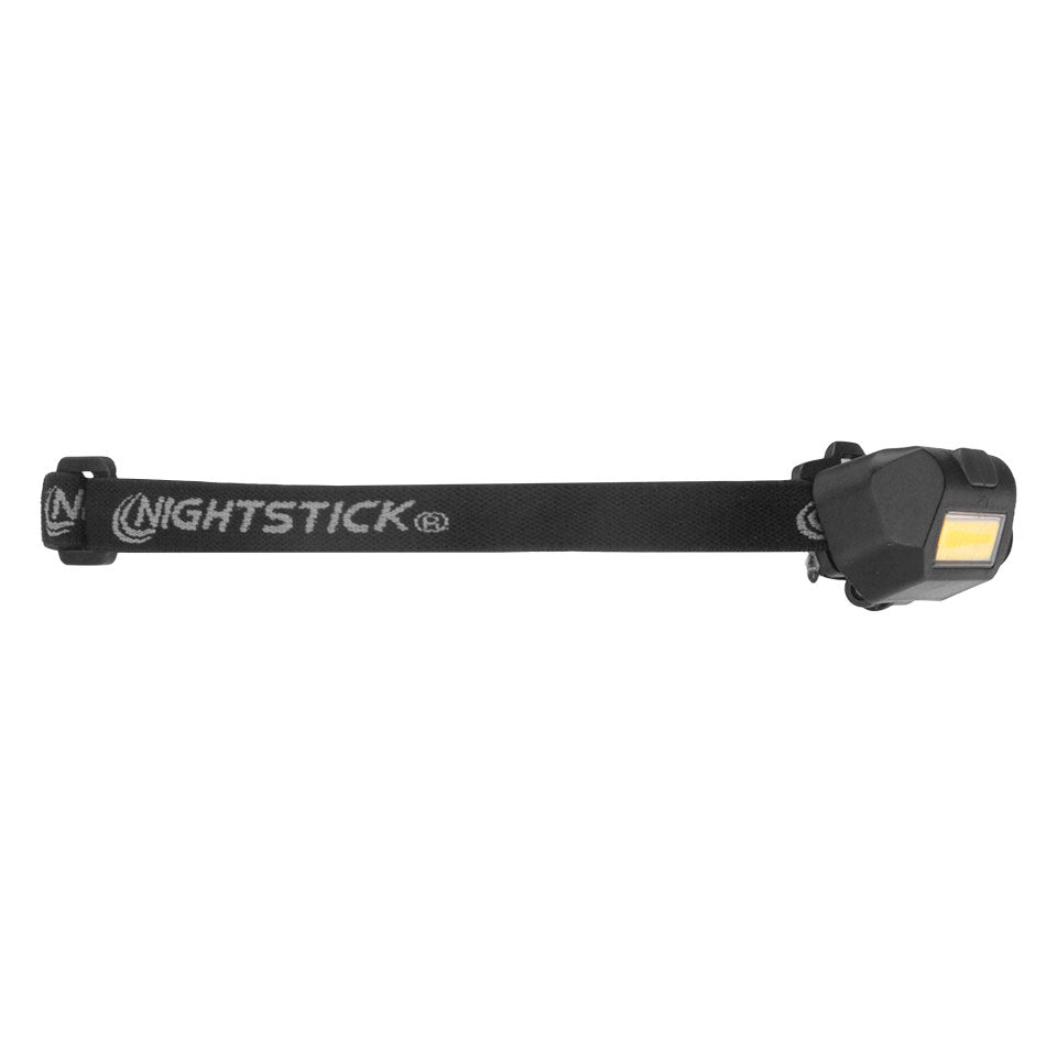 Nightstick Multi - Flood USB Headlamp with Brim Clip & Strap - LiPo Battery | USB - 4510 - WCUniforms