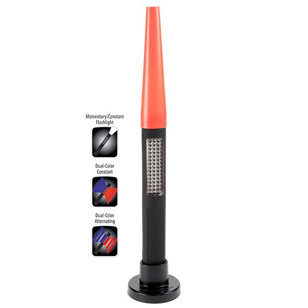 Nightstick NSP-1170 Safety Light / Flashlight Combo Kit - Red/Blue - WCUniforms