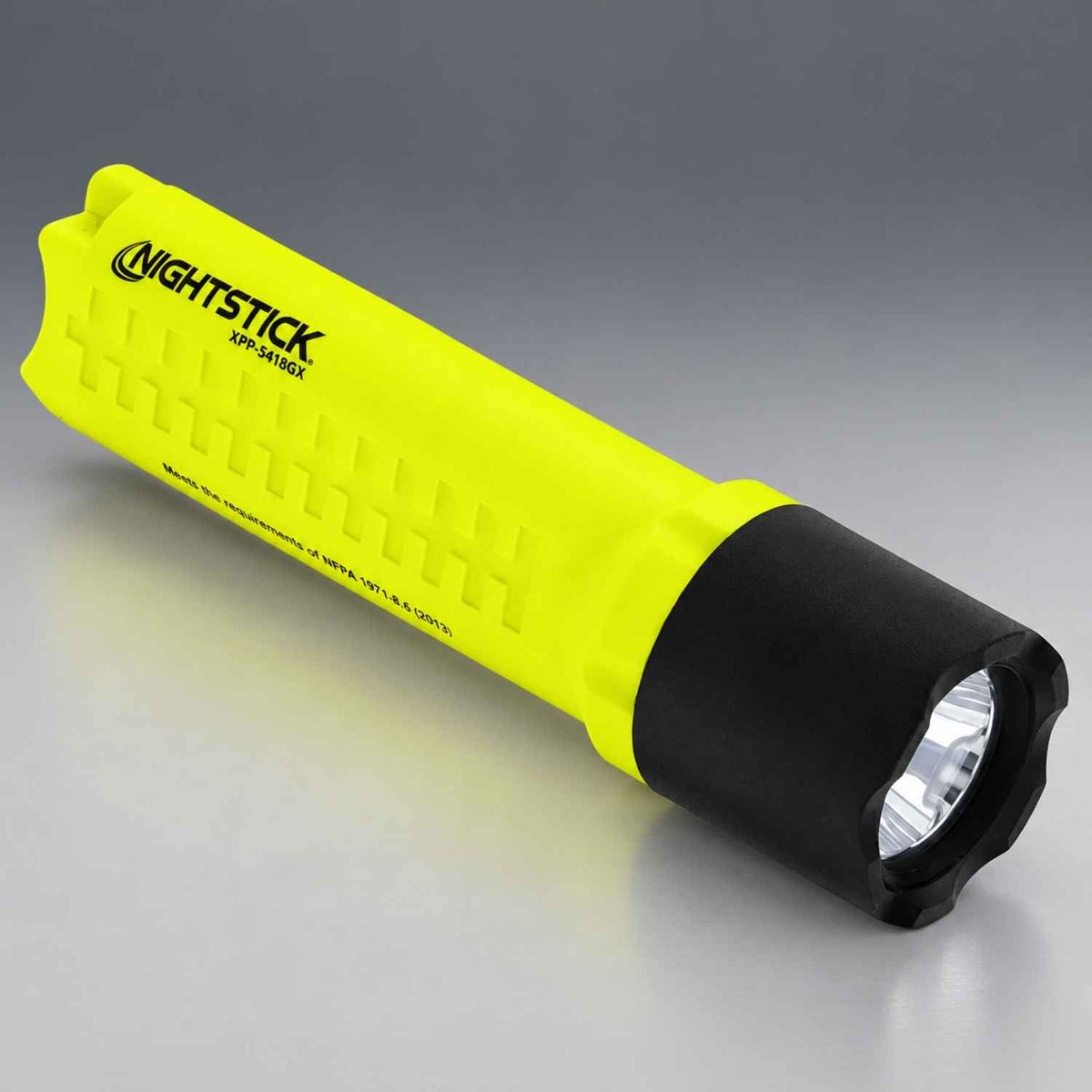 Nightstick XPP-5418GX Zone 0 intrinsically safe flashlight in green and black