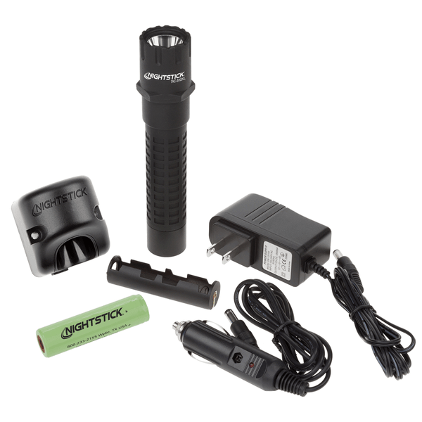 Nightstick Xtreme Lumens Polymer Multi-Function Rechargeable Tactical Flashlight with AC/DC Power Supply TAC-510XL - WCUniforms