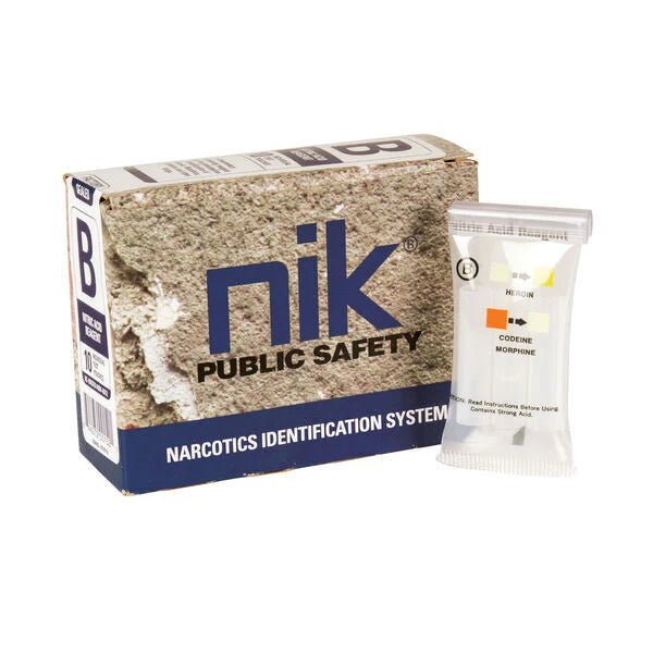 NIK® Identidrug Drug/Substance Test Kits - All Drug Types - WCUniforms