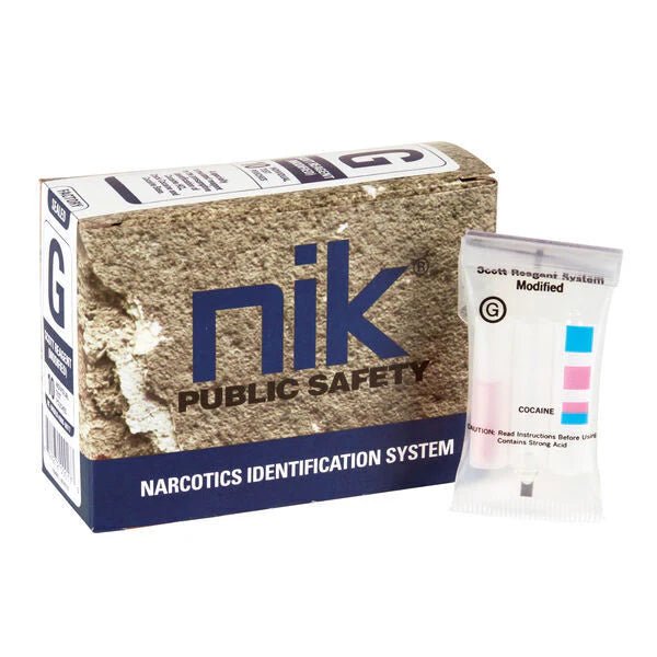 NIK® Identidrug Drug/Substance Test Kits - All Drug Types - WCUniforms
