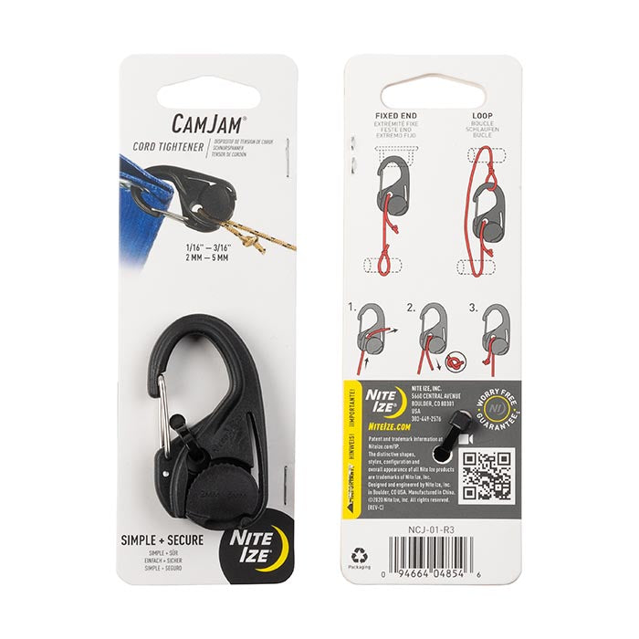 Nite-Ize CamJam Cord Tightener - Single Pack NCJ-01-R3 - WCUniforms