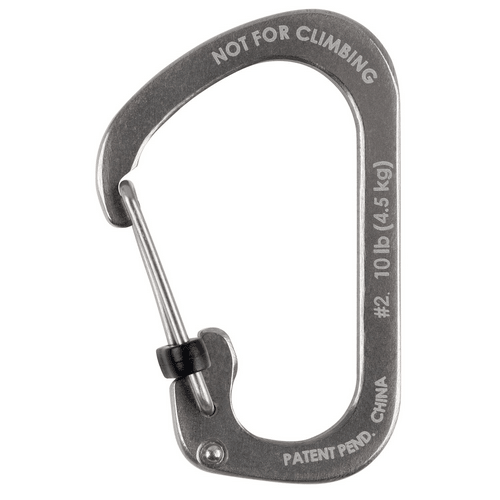 Nite-Ize Carabiner Slidelock Steel 2 CSL2-01-R6 - WCUniforms