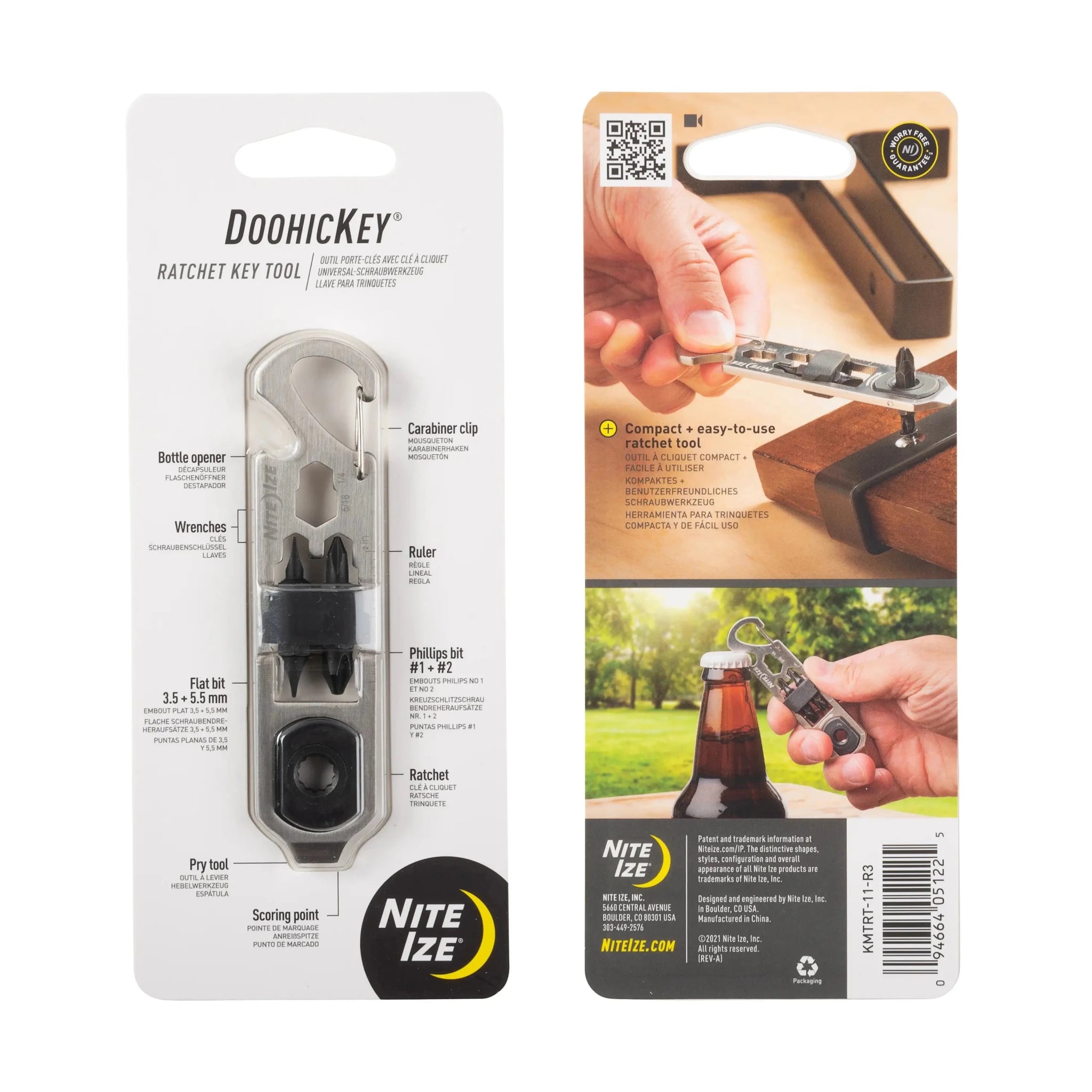 Nite-Ize DoohicKey Ratchet Key Tool KMTRT-11-R3 - WCUniforms