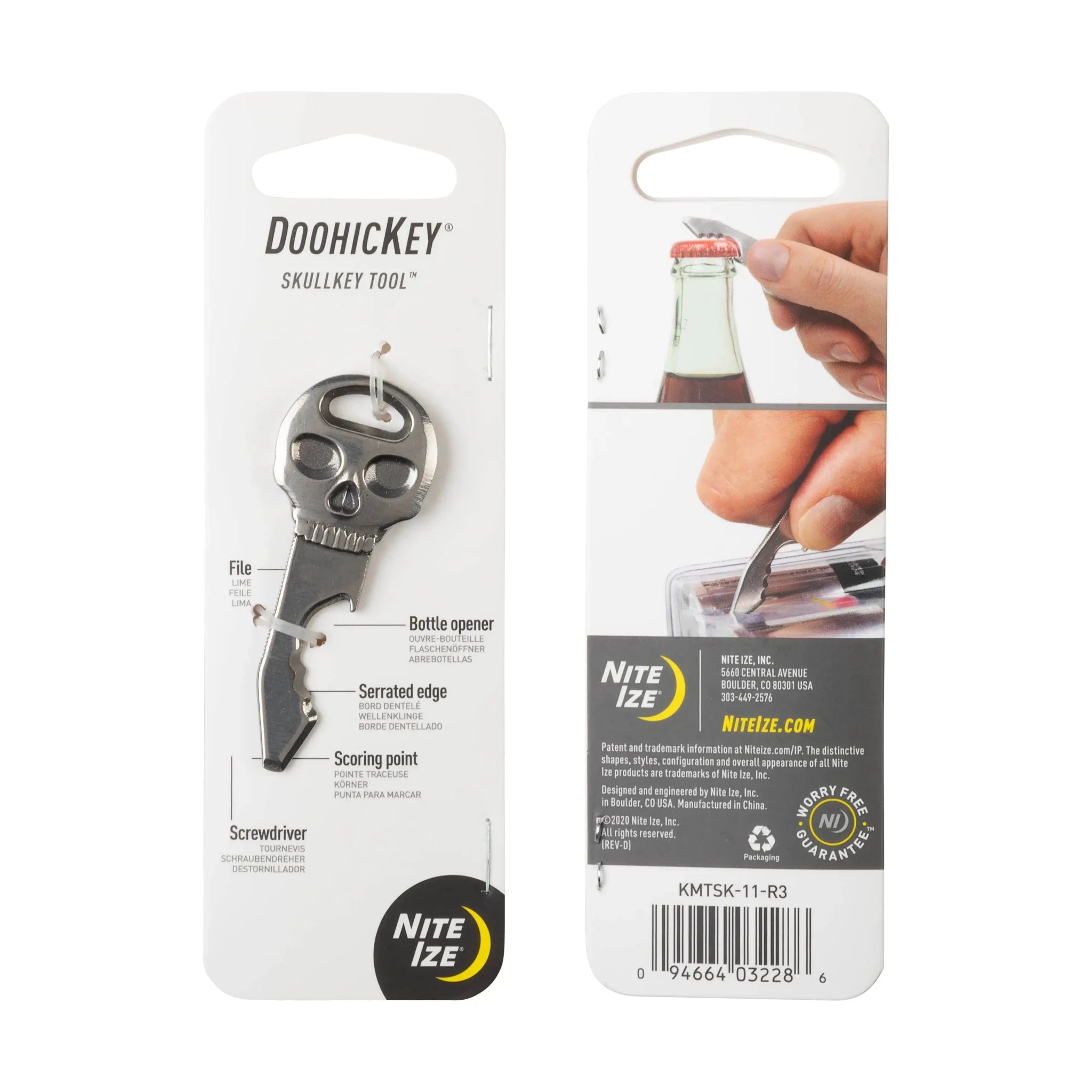 Nite Ize DoohicKey® Skullkey™ Key Tools KMTSK-11-R3 - WCUniforms
