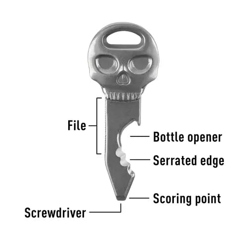 Nite Ize DoohicKey® Skullkey™ Key Tools KMTSK-11-R3 - WCUniforms