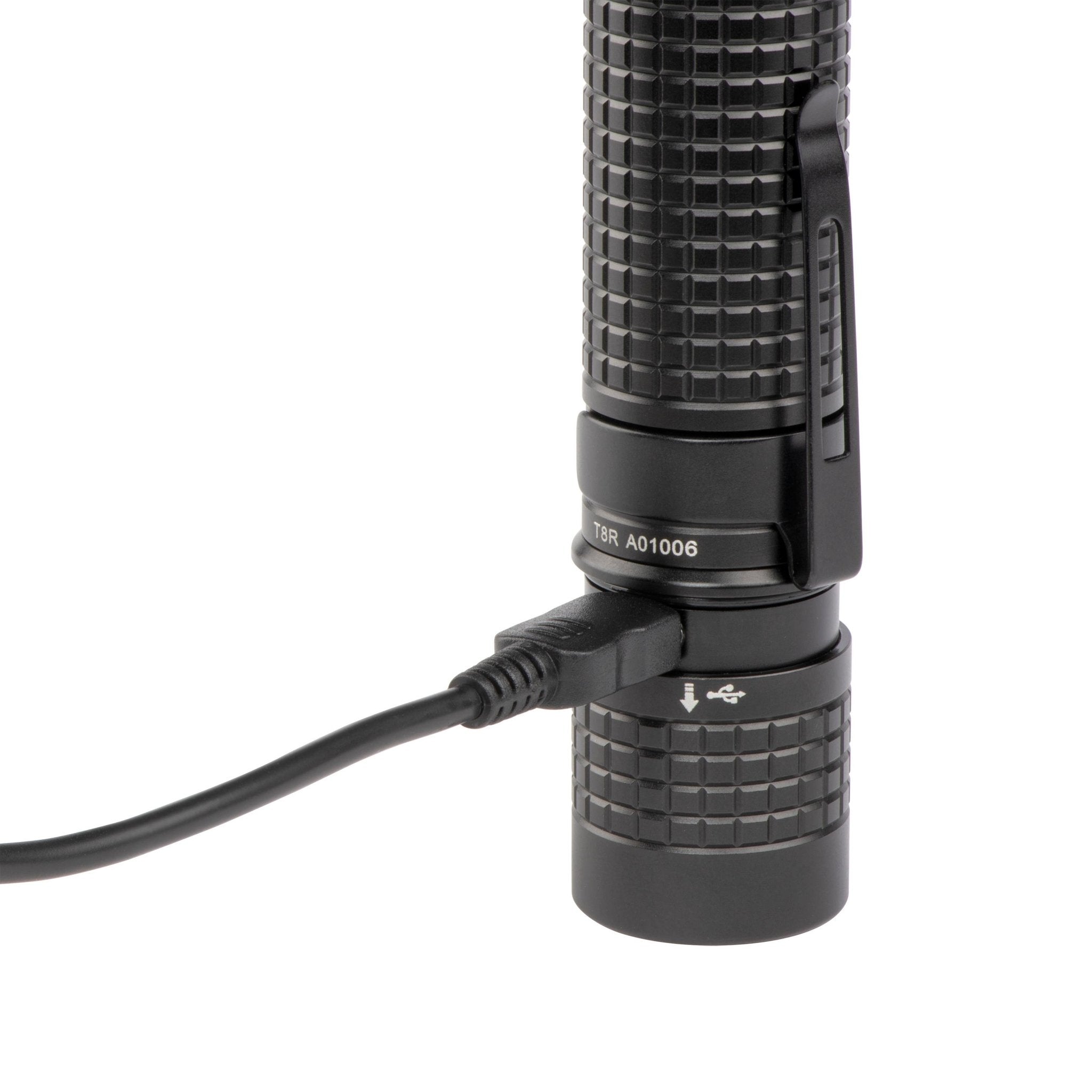 Nite Ize INOVA® T8R® Dual Color Rechargeable Tactical Flashlight T8RA-01-R8 - WCUniforms