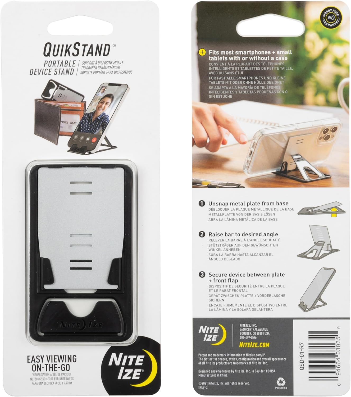 Nite Ize QuikStand Mobile Device Stand QSD-01-R7 - WCUniforms