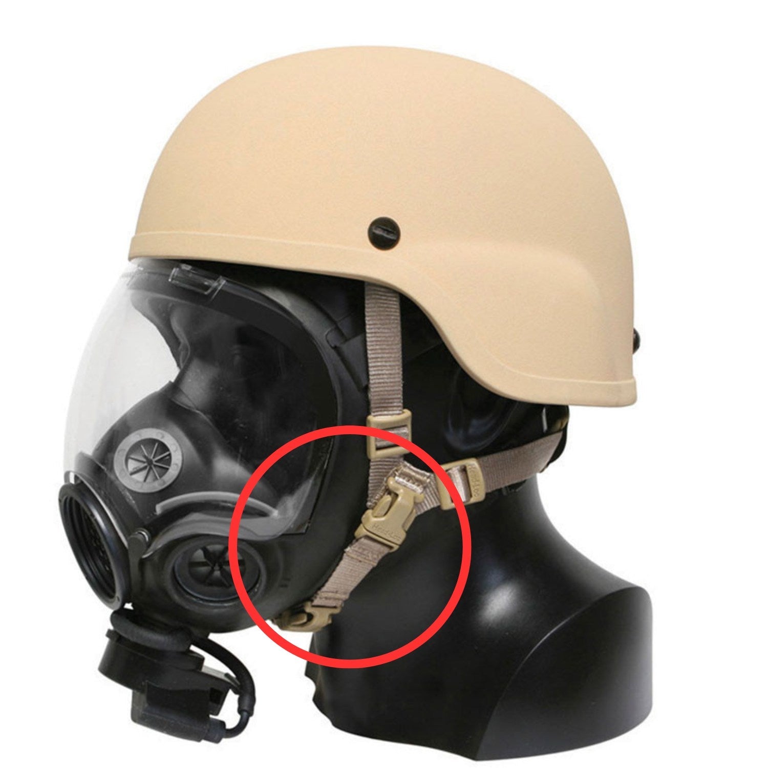 Ops - Core Gas Mask/CBRNE Chinstrap Extender 19 - 99 - 10 - WCUniforms