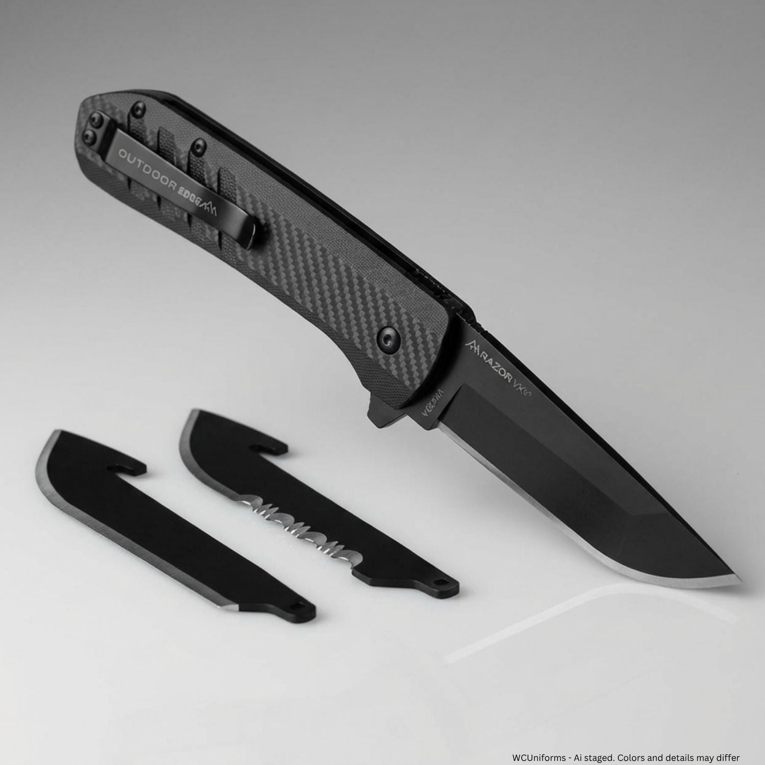 Outdoor Edge 3" Razor VX4 Knife | VX430A - WCUniforms