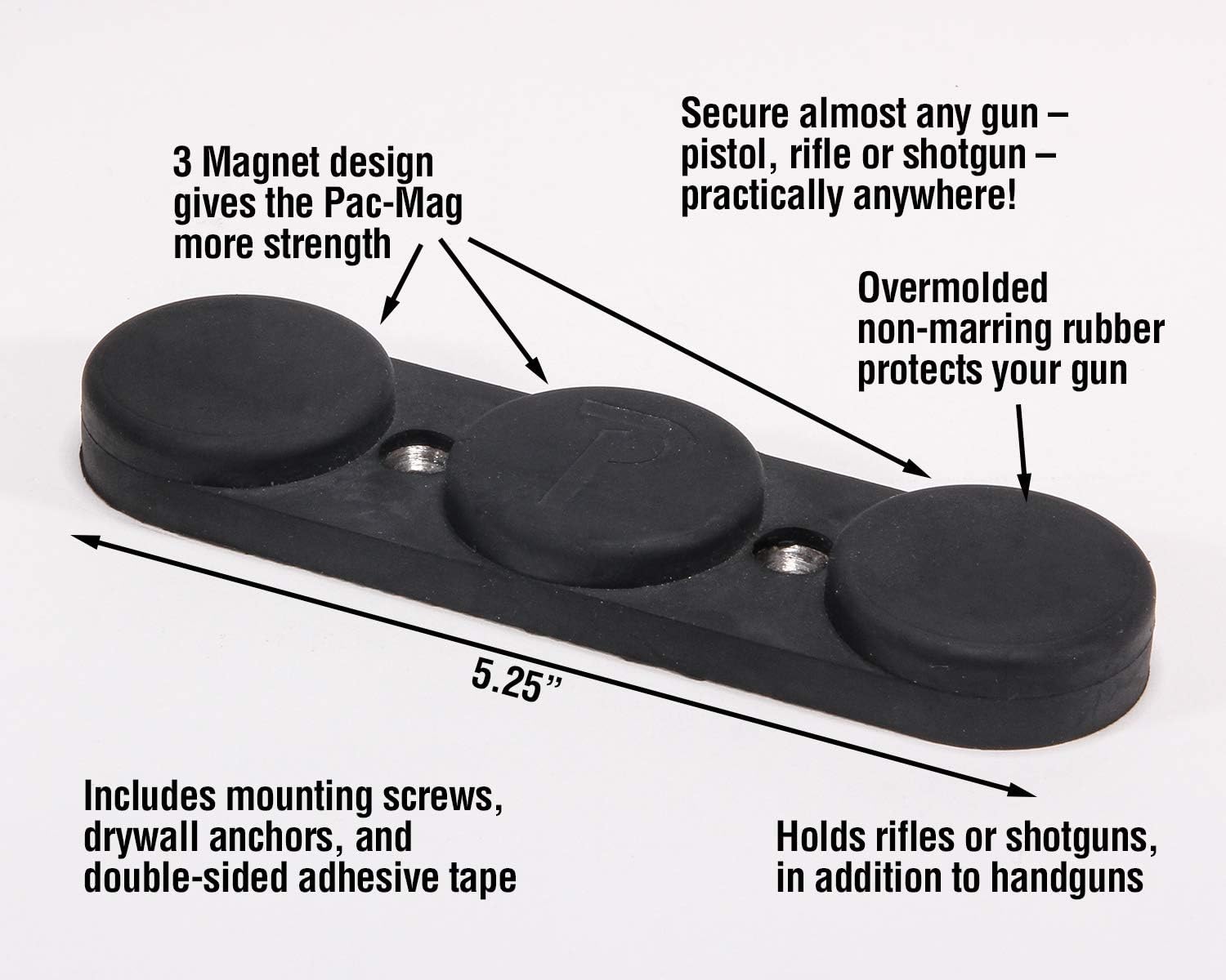 Pachmayr Pac-Mag Gun Storage Magnet 3190 - WCUniforms