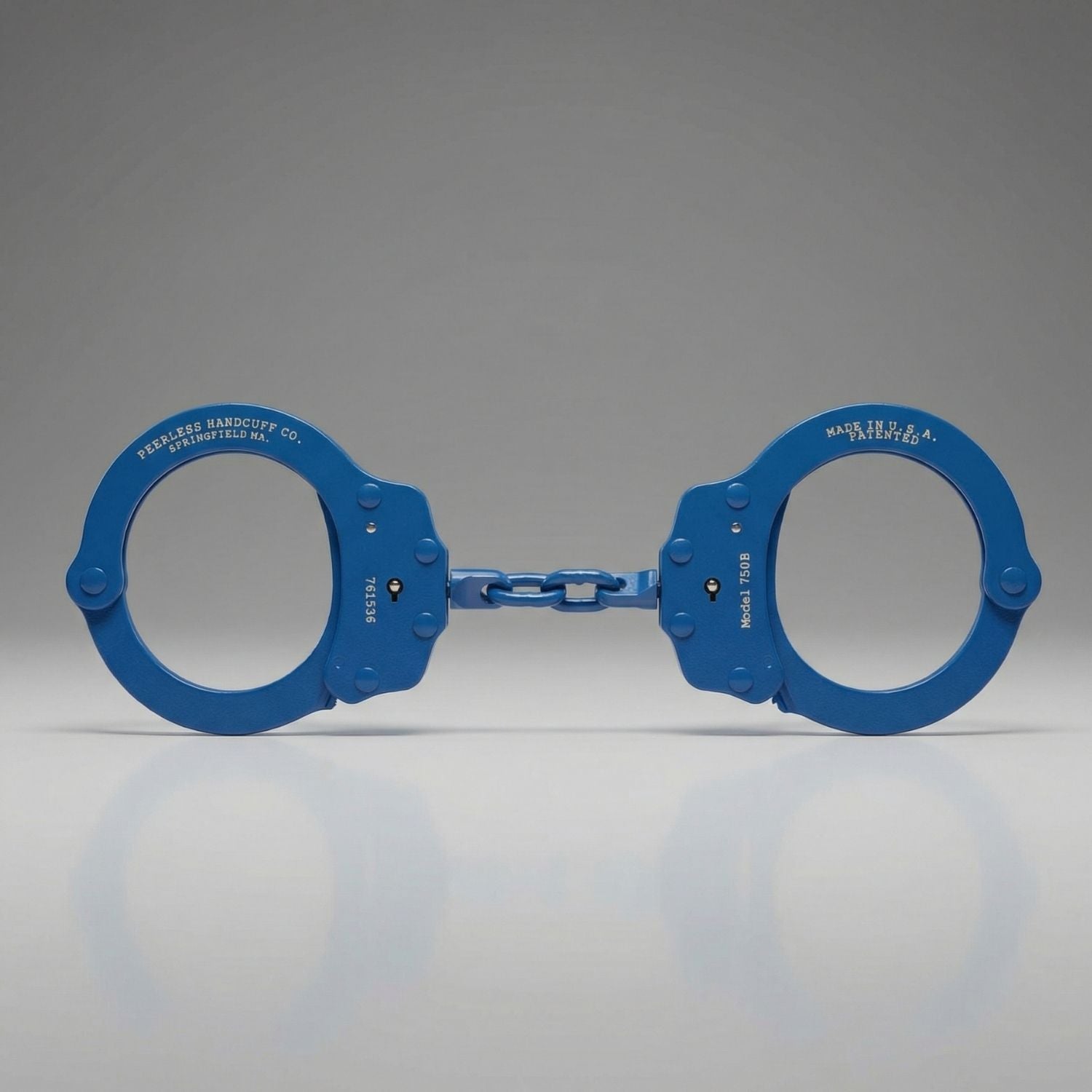 Peerless Handcuff Company 750C Colored Chain Handcuff - WCUniforms
