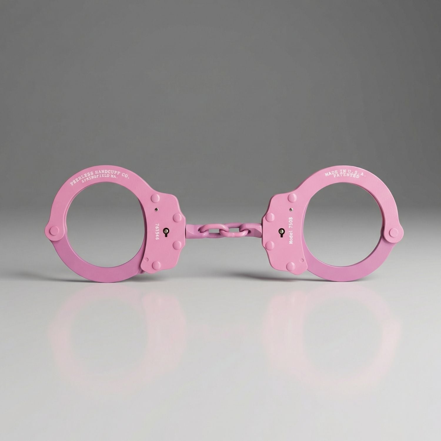 Peerless Handcuff Company 750C Colored Chain Handcuff - WCUniforms
